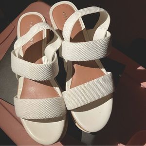 White Platform Sandals